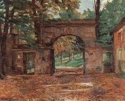 Wilhelm Trubner Neuburg Gates china oil painting reproduction